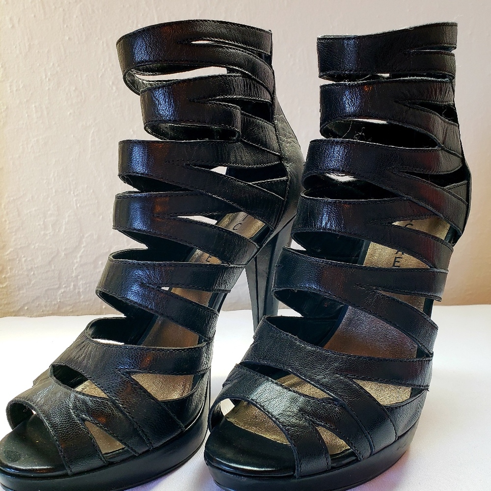 Michael by Michael Shannon Caged Heels